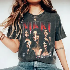 Limited Nikki Obsession Movie 2026 T-Shirt, Unisex Vintage 90s Horror Tee, Retro Film Graphic Shirt, Horror Fan Gift