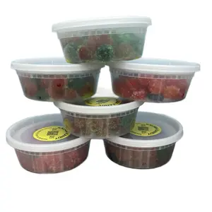 SOUR GUSHERS 6 pack, Snack Watermelon, Fruit, Sugar, Sweet, Candy