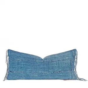 Modern Boho | African Indigo Mudcloth Pillow