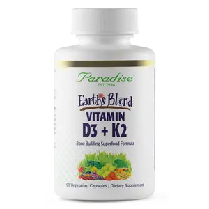 Paradise Herbs & Essentials – Earth’s Blend D3 + K2 Bone & Heart Support