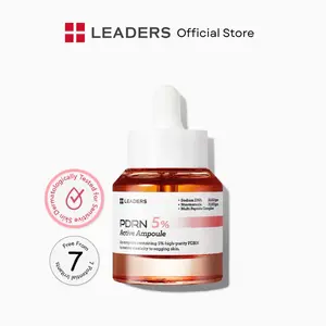 [LEADERS Official] PDRN 5% Active Ampoule - Anti-Aging Ampoule to Help Restore Elasticity to Sagging Skin, Improve Skin Firmness, and Supports Skin Renewal - Lightweight, Hydrating, Fast Absorbing Formula for All Skin Types, 30ml
