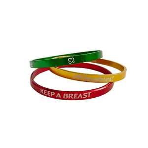 i love boobies! Rasta Bangle Trio