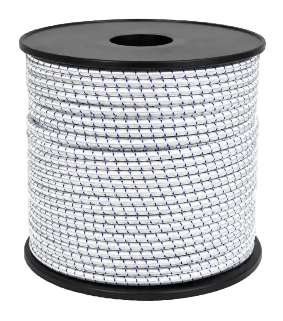 Ocifiber Rubber Core Bungee Cord - Multi-Diameters, Cut Lengths Option, Bulk Spools Available, Cargo Tie-Down Outdoor Gear for Marine Users