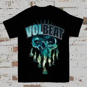 [Sale Up To 30%] Vintage Volbeat T-shirt Short Tee Shirt Mens Women All Size