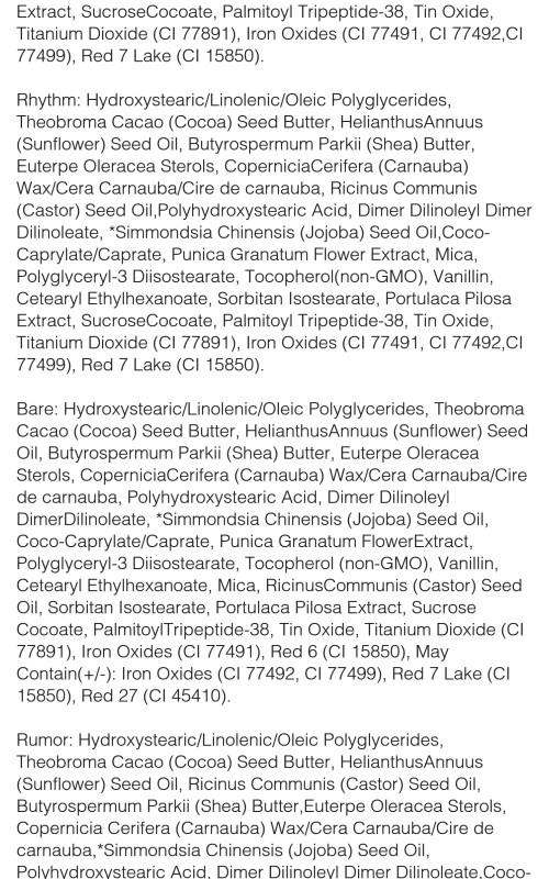 Liplights Cream Lip Gloss – Hydrating Lip Color with Glossy, Lightweight Finish Cosmetic Lipstick