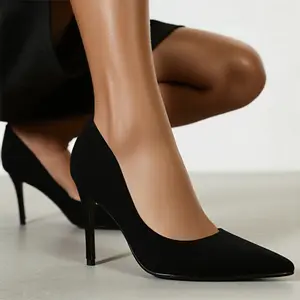 Women's High Heels Pumps Stylish Closed Pointed Toe Stiletto 4.3-inch Heeled Sexy Fashion Elegant Comfortable Dressy Casual Shoes Footwear for Wedding Party Work Office Bride Commuting DB 【size Small Up 1】