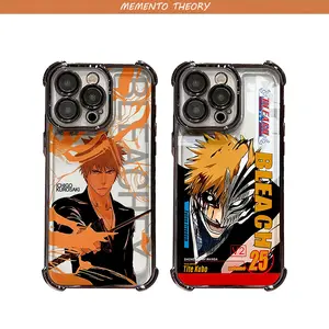 Anime B-Bleachs IchigoesPlating Case,Stylish & Durable Christmas Gift: Fashionable Phone Case for iPhone 11-17– Perfect Blend of Protection and Trend