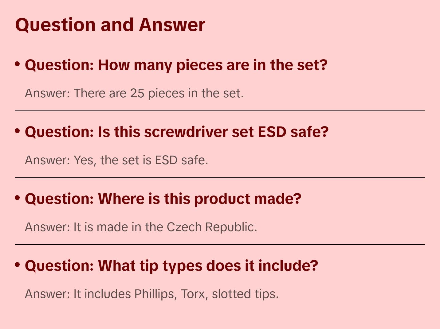 Wera Kraftform Micro ESD Big Pack 1 Screwdriver set for electronic applications, 25 pieces