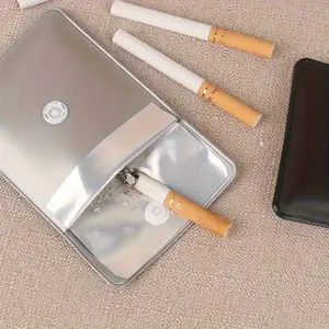 10pcs Pocket Ashtray Portable Smoking Cigarette Ash Pouch Fireproof Odorless Bag