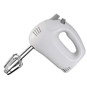 5-Speed Hand Mixer - White