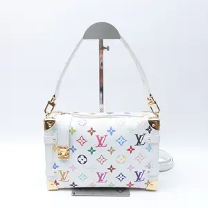 Pre-owned Louis Vuitton Monogram Multicolor coated canvas Shoulder Bag x Murakami White Monogram Multicolor T10415194