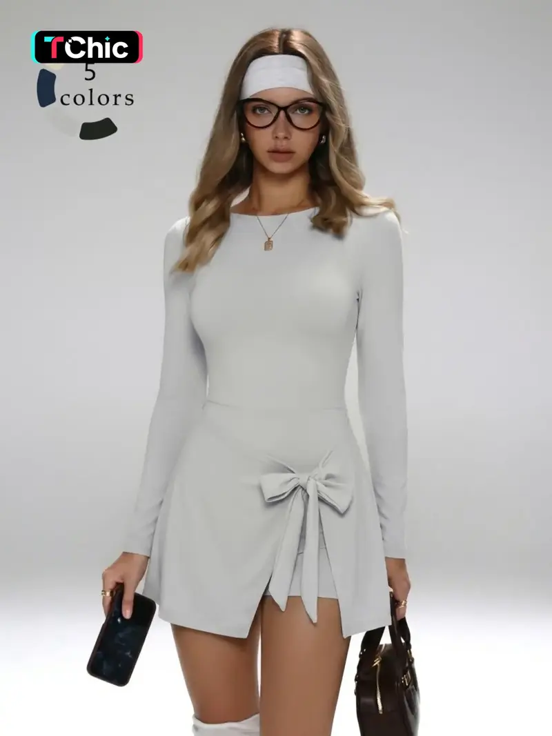 Womens long sleeve sports dress - TikTok Shop Womens long sleeve sports dress - TikTok Shop