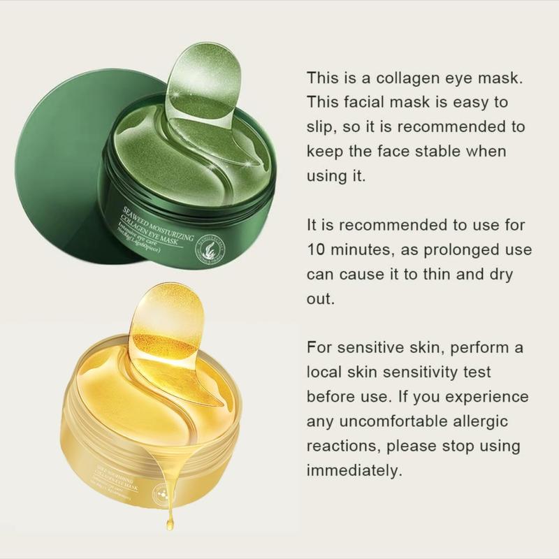 Moisturizing Collagen Eye Mask, Hydrating & Firming Eye Care Mask, Eye Care Product for Dark Circles & Puffiness, Moisturizing Eye Masks #TOP PICKS