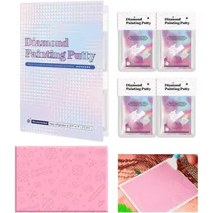 Painting Putty, Long-Lasting Stickiness  Art Putty, Scientifically Formulated Clay Glue, Wax for  Art Accessories and Tools (30g x 4)