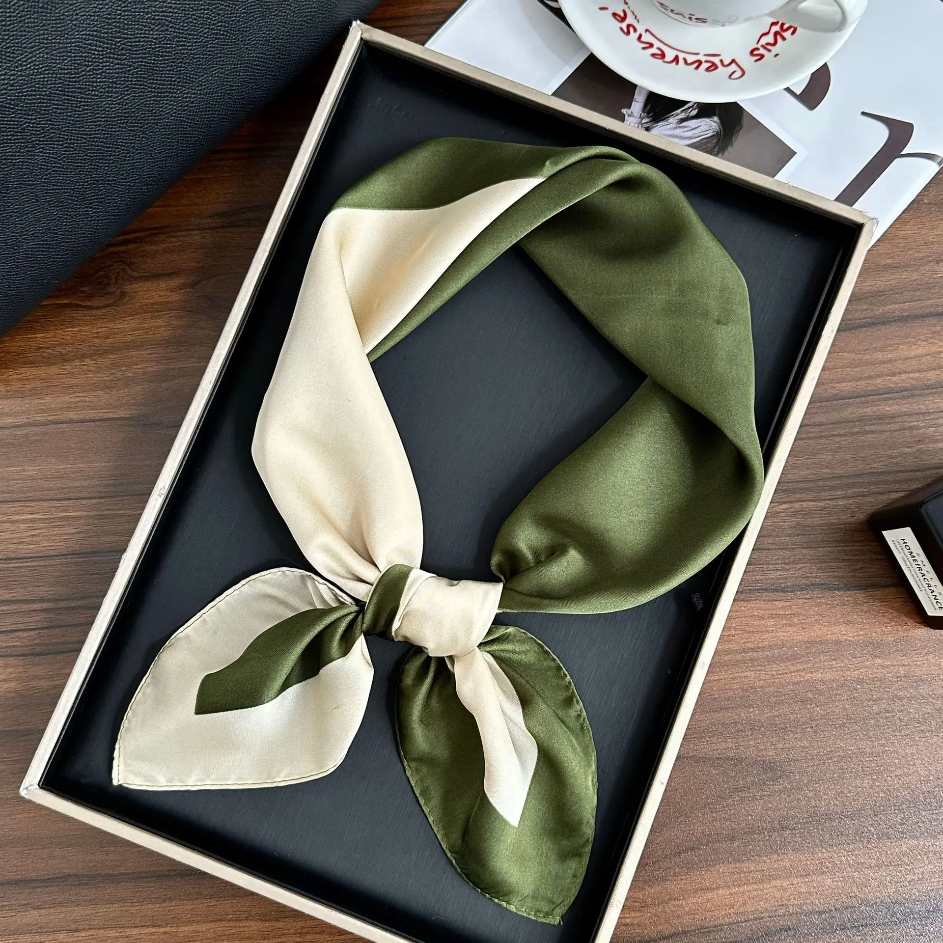 Double splicing rice green