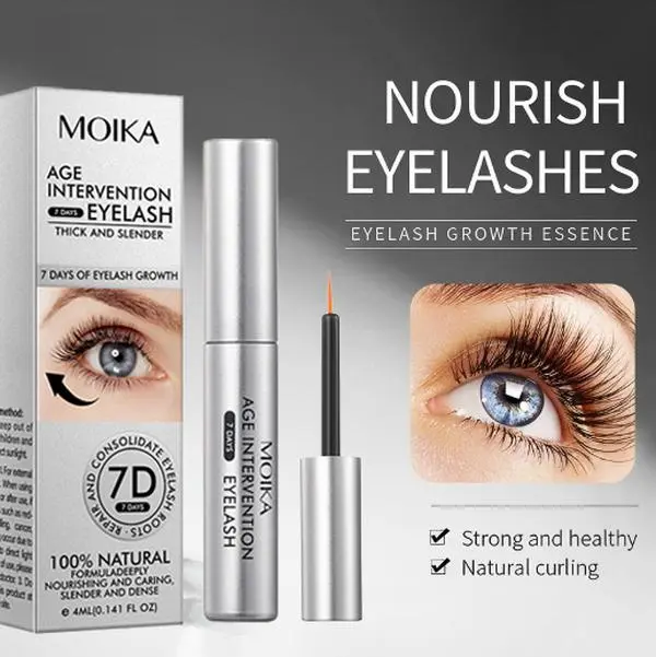 Gentle Lash Serum, Eyelash Nourishing & Enhancing Essence, Supports Natural Longer, Thicker, Volumized Lashes, Ideal for Women's Daily Eye Makeup Routine