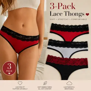 3PCS-Huameilan Seamless Panties for Women | Ultra-Thin Ice Silk Underwear | Invisible No Show Briefs | Breathable Everyday Comfort