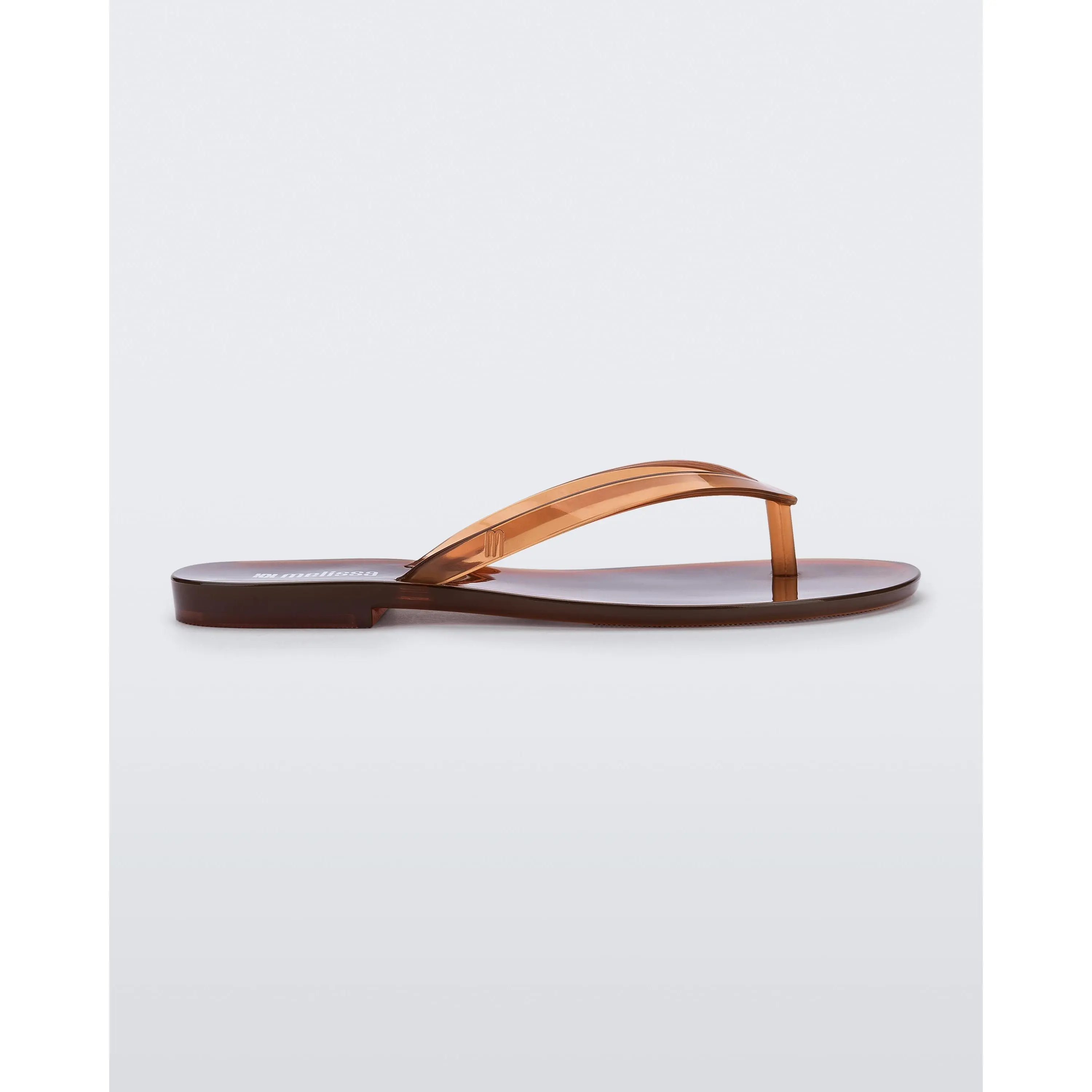 Melissa Women's Harmonic Jelly Flip Flop Sandal, Transparent Minimalist Jelly Shoes with an Iconic Modern Style, Women's Flip Flops, Slip On, Casual, Sandals For Women Fashion Flip Flops Casual Flat Sandals