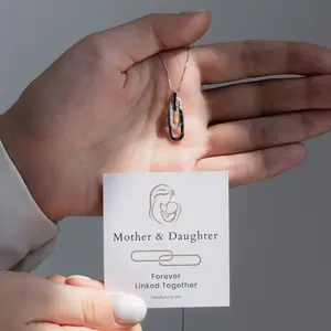 Mother & Daughter | Forever Linked Together | S925 Necklace