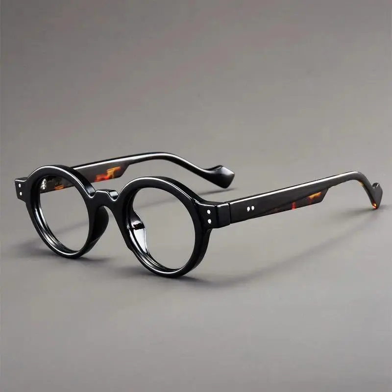 Black Frame Transparent Lenses Tortoises