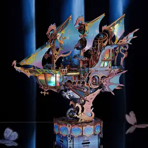 Tonecheer DIY 3D Transmission Model Building Block Puzzle Kit, Magical Galaxy Craft, Fun & Unique Toy, Toys for Grown-Ups, Valentine's Day Fun Gift for Enthusiasts, Toys For Grown Up