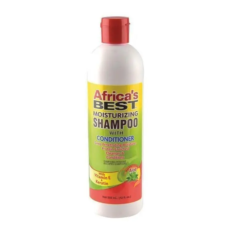 Hydrating Shampoo and Conditioner, 2-in-1 Moisturizer & Cleanser with Aloe, Keratin & Vitamin E for All Hair Types, Unisex, 12 oz, Gentle Cleanser Conditioner, Hydration, Haircare, Moisture, Nutritive Conditioner