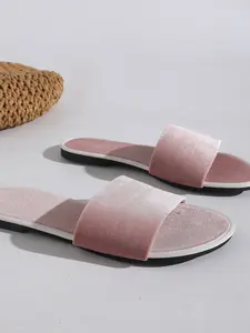 Elegant Satin One-Strap Sandals for Women, Summer 2026 Outdoor Flat Shoes, Stylish and Comfortable Footwear for Daily Wear