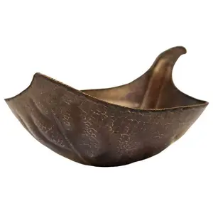 Leaf Vessel Hammered Copper Sink