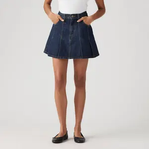 Levi's Women's Pleated Mini Skirt