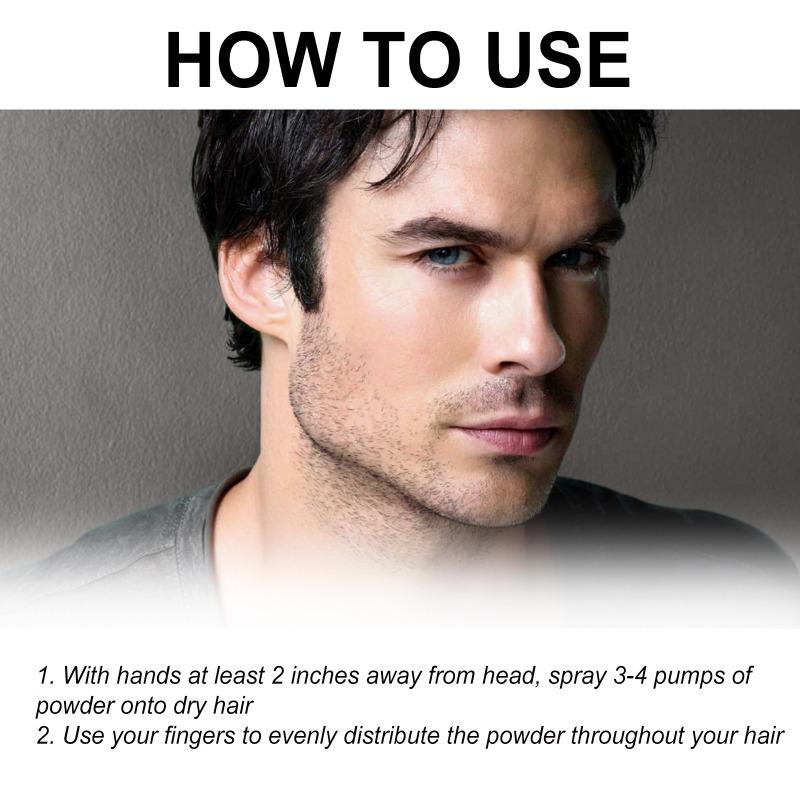 Hair Texturizing Powder - curly hair fluffy styling smooth frizz natural luster long lasting non-greasy