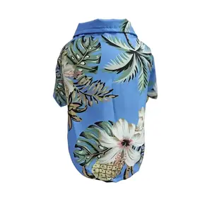 Blue Hawaiian Shirt for Dog
