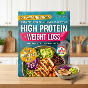 Sarah Collins 2026 Full Color Recipe Book: 101 Simple Home Cooking Ideas, Quick 20-Minute Recipes, Grocery Lists, Weekly Prep Notes, Family-Friendly Dishes, Breakfast, Lunch, Dinner & Snack Inspiration