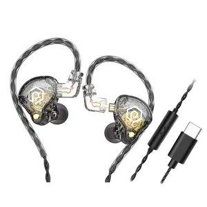 2O25 New Dynamic In-Ear Gaming Hearphone, HiFi IEM, Deep Bass Wired Earbuds, Best Gift for Friends