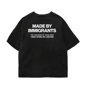 Made By Immigrants Graphic Tshirt, Empowering Heritage Quote Tee, immigration support merch, Social Justice Apparel, Statement Shirt Gift