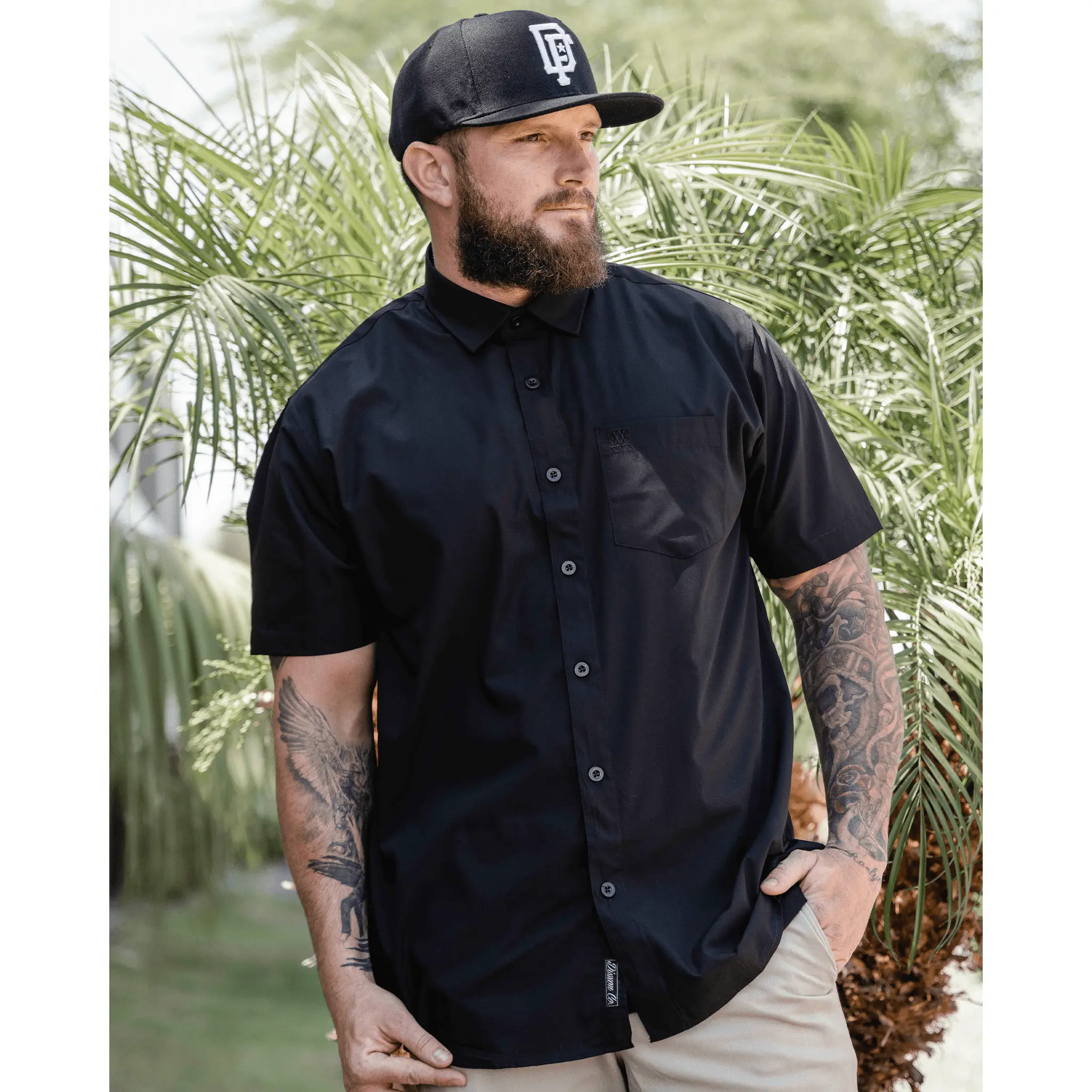 Solid Bamboo Short Sleeve 2.0 - Black