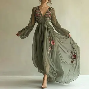 Sylvaine Floral Maxi Dress