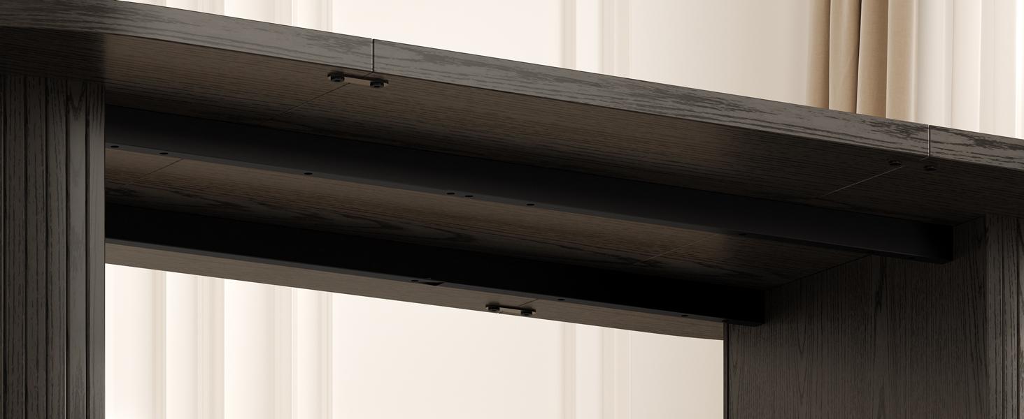 ONBRILL 70.8 Inch Dining Table for 4-6, Oval Dining Room Table with Curved Fluted Wood Strip Base, Mid-Century Modern Kitchen Tables with Footpads, Dinner Tables for Living Room, Dining Room ONBRILL 70.8 Inch Dining Table for 4-6, Oval Dining Room Table with Curved Fluted Wood Strip Base, Mid-Century Modern Kitchen Tables with Footpads, Dinner Tables for Living Room, Dining Room