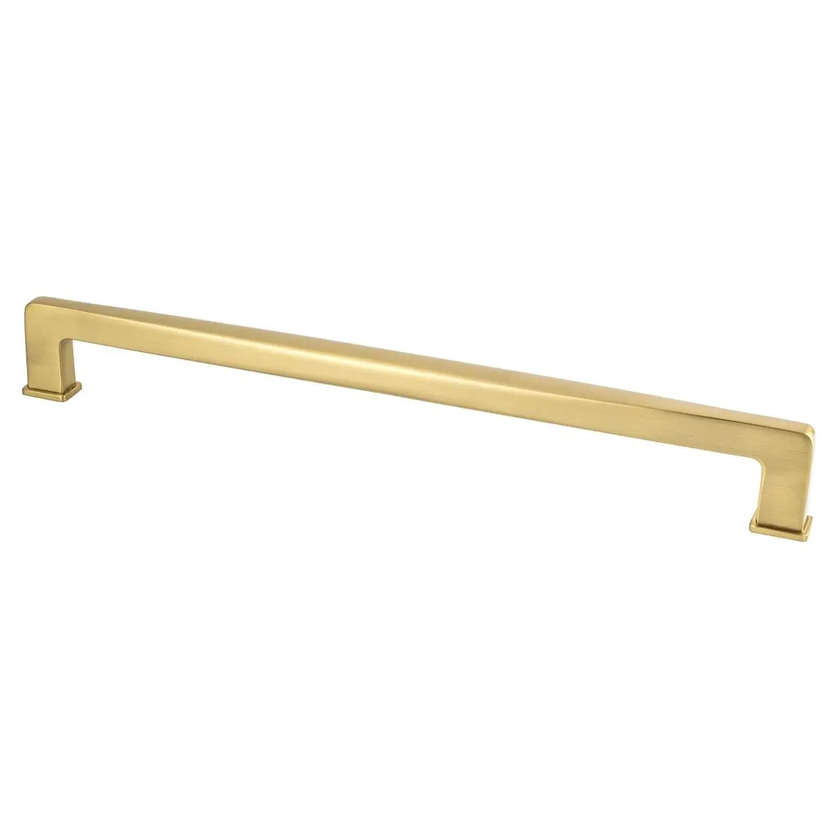 212 MAIN Berenson 12 in. CC Subtle Surge Appliance Pull, Modern Bronze Finish, Soft Edges, Includes Screw