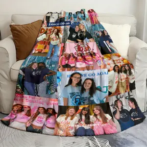 Flannel blankets of FraternitySorority Event Photos Reusable Quilts Soft and comfortable all-season blanket portable flannel sofa blanket