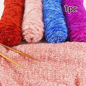 Soft Acrylic Knit Yarn, Multiple Colors Available, Perfect for Hats and Scarves, Home Decoration Thread, 100g