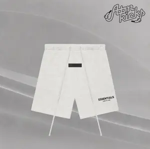Fear of God Essentials Sweatshort Light Oatmeal Authentic Brand New Fashion Streetwear Hypebeast Limited Gift