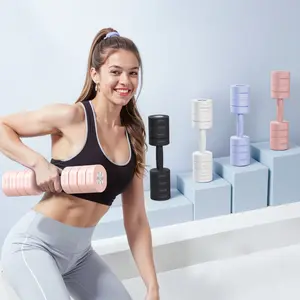 Merach Adjustable Dumbbell Set, 4 in 1 Free Weights Dumbbells Each 2.2-8.8LBS Hand Weights for Women Soft Rubber Handle for Home Gym Exercise Training