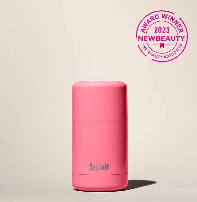 Saltair Pink Beach Skincare Deodorant - 24-Hour Odor Protection Natural Deodorant - Baking Soda Free & Aluminum Free