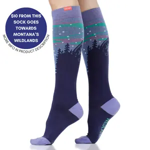 Wildlands (Cotton Compression Socks)