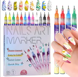 Nail Art Markers Quick Dry