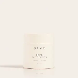 DIME Beauty Biome Body Butter - Non-Greasy Cream with Shea Butter & Probiotics for Dry Skin Care, 5 oz / 150 ml DIME Beauty Biome Body Butter - Non-Greasy Cream with Shea Butter & Probiotics for Dry Skin Care, 5 oz / 150 ml