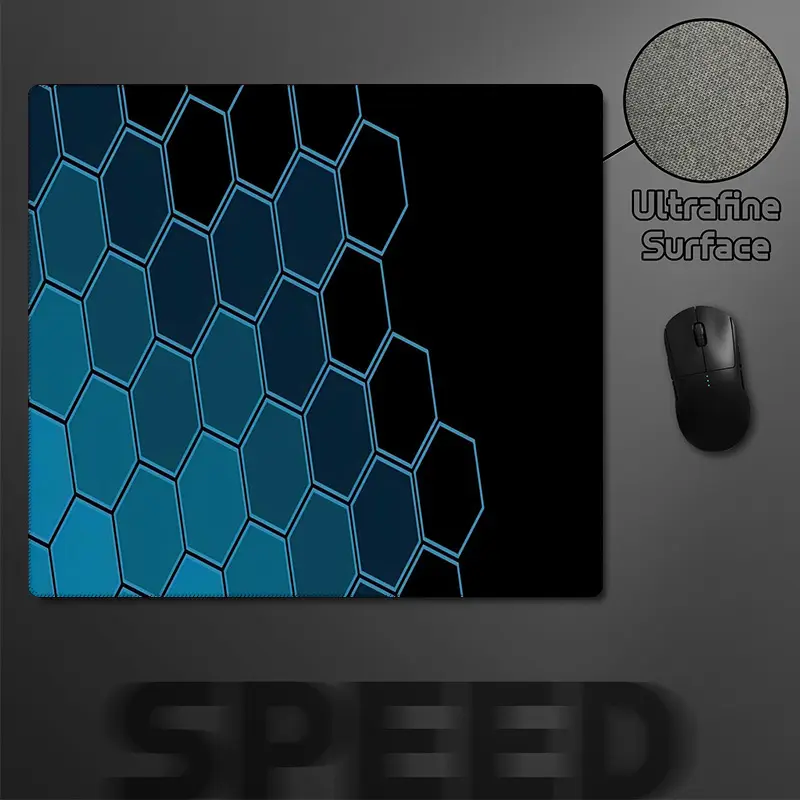 Premium E-Sport Mouse Pad with a Locking Edge, Measuring 17.72X15