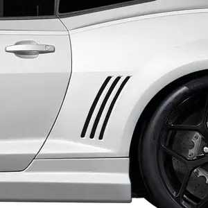 Side Vent Gill Stripes Vinyl Decal Inserts Fits Camaro 2010-2015