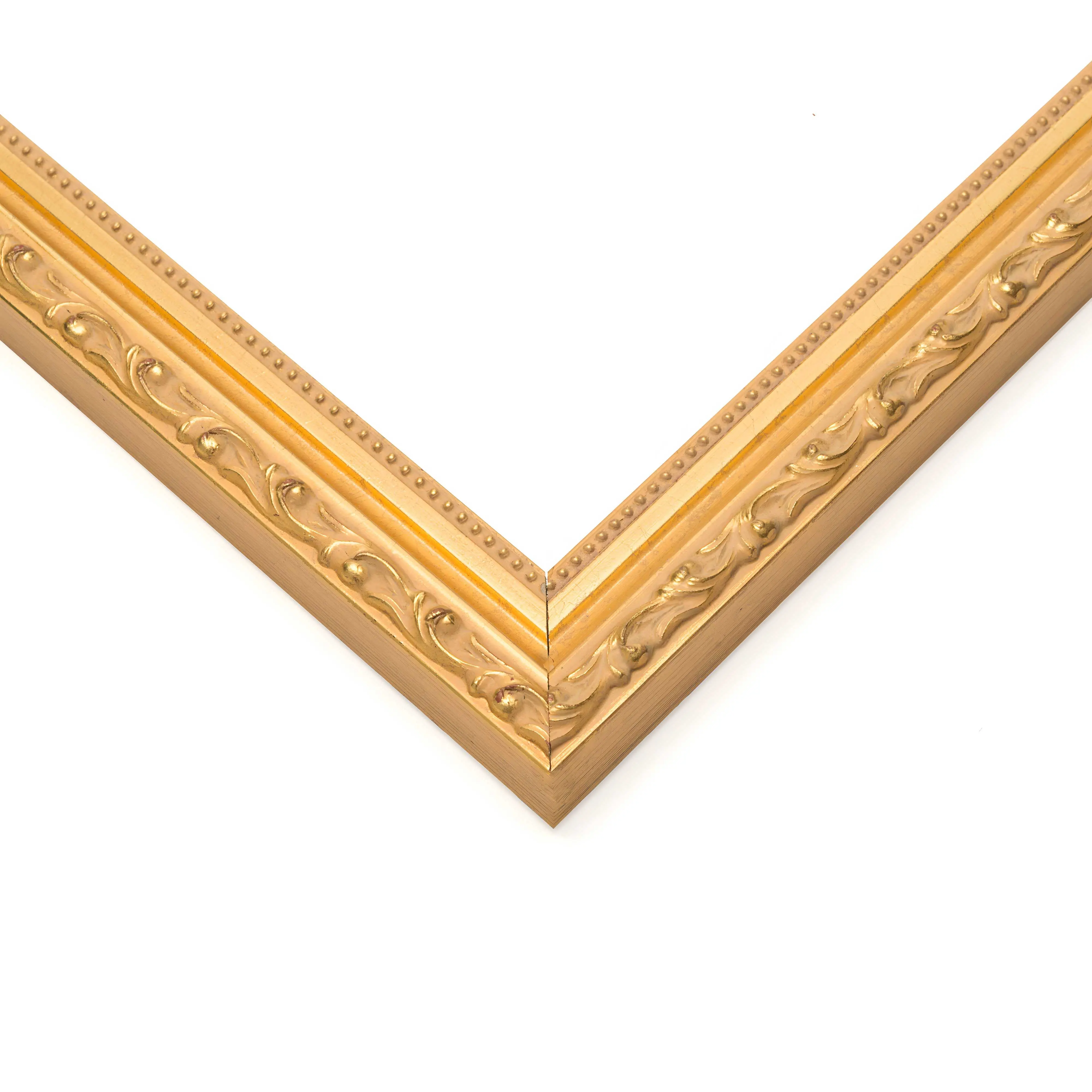 5x5 Museum-Quality Picture Frame with UV-Resistant Acrylic & Acid-Free Backing, Available in 4 Finishes - Gold, Silver, Bronze, and Black