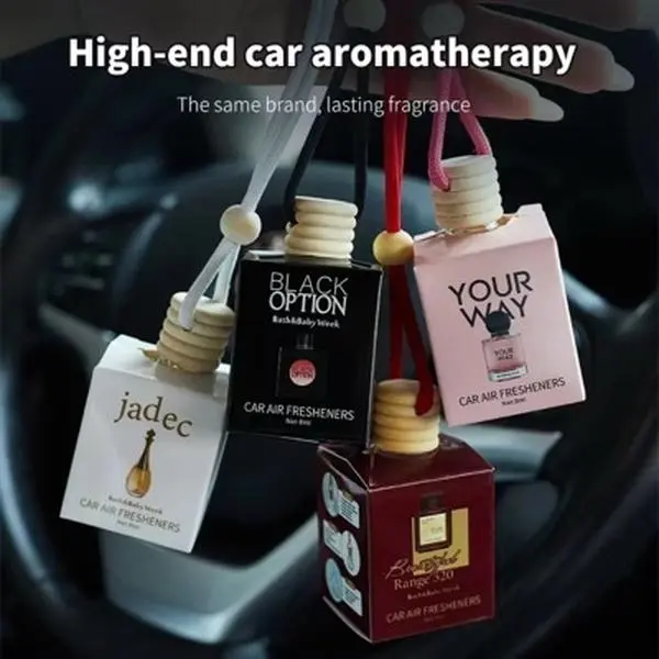 Car Air Freshener Hanging – Long Lasting Auto Perfume – Fresh Scent.